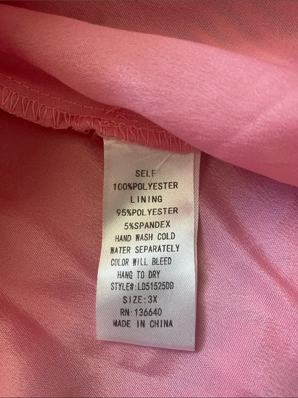 Fashion Nova NWT vogue moment printed maxi dress 3XL - Picture 10 of 10